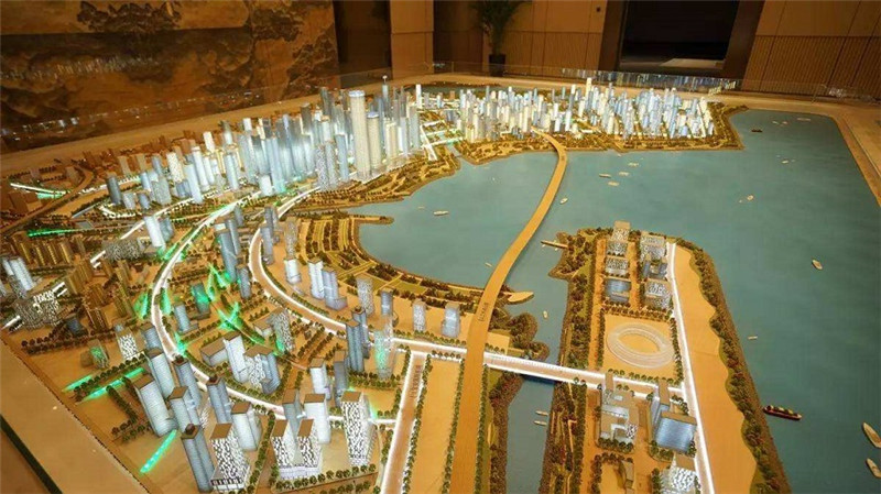 展廳展館設計中房地產數(shù)字沙盤介紹插圖