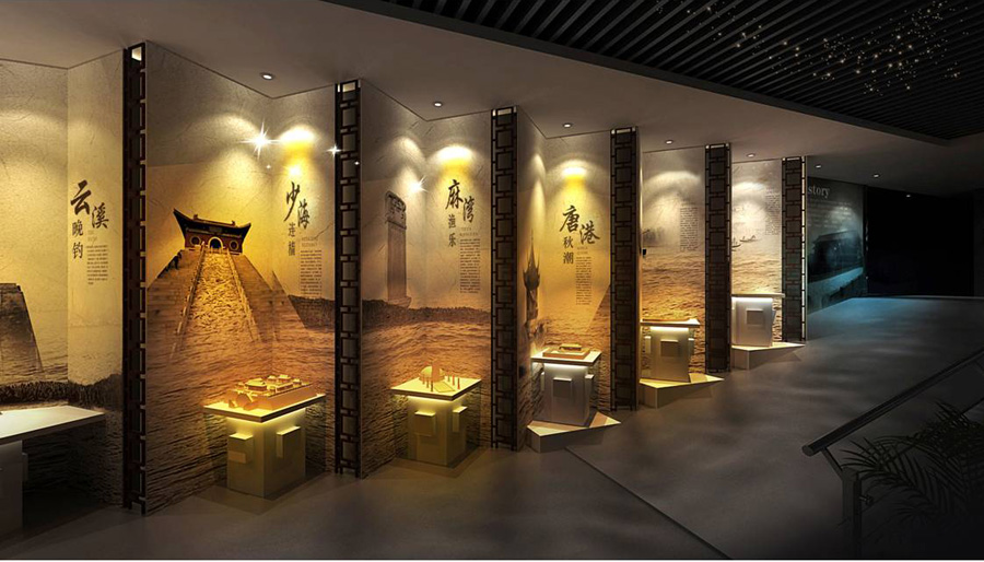 了解展廳設(shè)計的八個要求插圖(1) 展廳設(shè)計效果圖